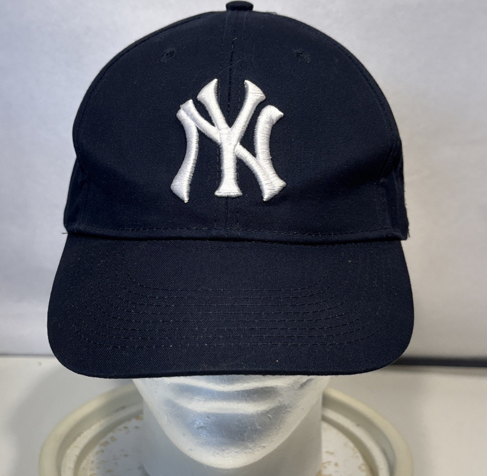 New York Yankees MLB OC Sports Navy Blue Flat Hat Cap Adult Mens Adjustable